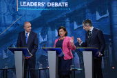 Final General Election 2024 leaders' debate, in Dublin