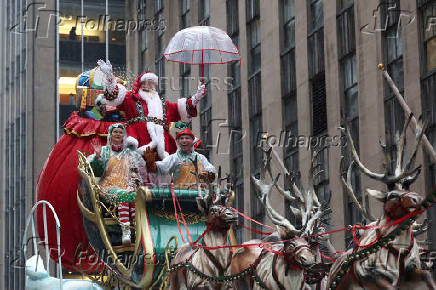 98th Macy's Thanksgiving Day Parade in New York City