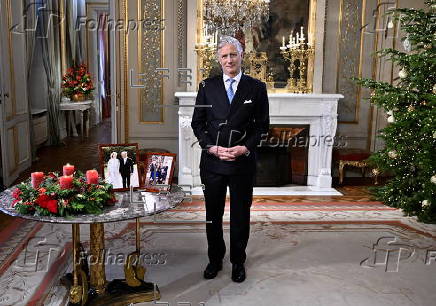 King Philippe of Belgium holds Christmas address to the nation