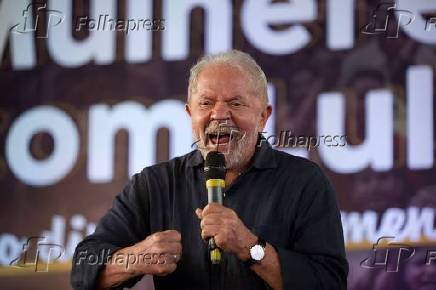 Lula durante encontro com mulheres na Brasilndia, na zona norte de SP