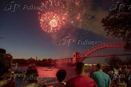 Comemoraes do Dia da Independncia no Astoria Park