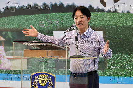 Taiwanese President Lai visits military camp in Taichung