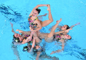 Artistic Swimming - Team Acrobatic Routine