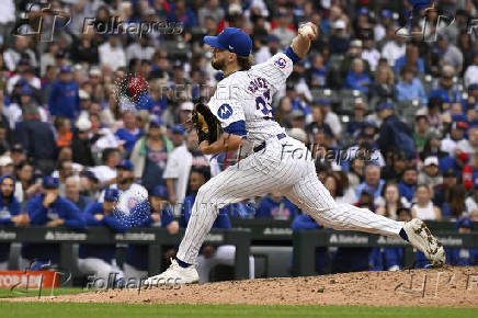 MLB: Cincinnati Reds at Chicago Cubs