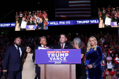 Republican presidential nominee and former U.S. President Donald Trump campaigns in Henderson