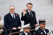 Commemorations of the 106th anniversary of WWI Armistice in Paris