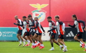 UEFA Champions League MD-1: Benfica training