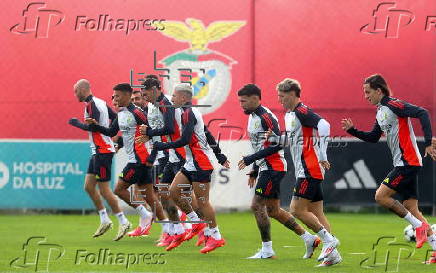 UEFA Champions League MD-1: Benfica training