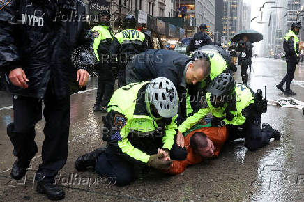 98th Macy's Thanksgiving Day Parade in New York City