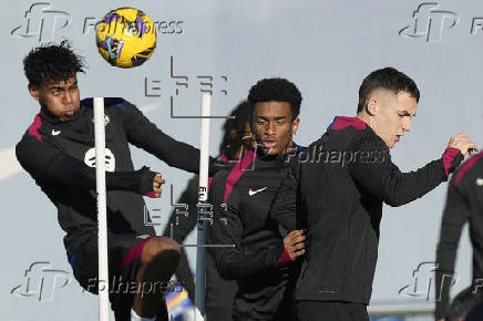 Entrenamiento del FC Barcelona