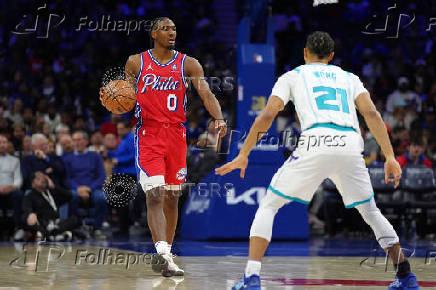 NBA: Charlotte Hornets at Philadelphia 76ers