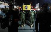 Commemoration to remember Iranian General Qassem Soleimani and Iraqi militia leader Abu Mahdi al-Muhandis, in Baghdad