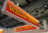 FILE PHOTO: A Wells Fargo logo