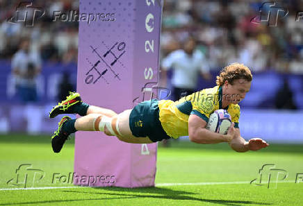 Argentina e Qunia - rugby sevens dos Jogos Olmpicos de Paris