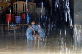 Red River overflows causing severe flooding in Hanoi following Typhoon Yagi