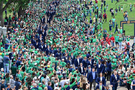 NCAA Football: Louisville at Notre Dame