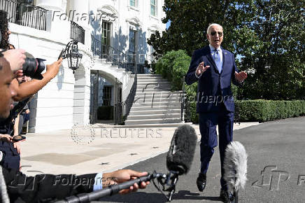 U.S. President Biden departs the White House in Washington