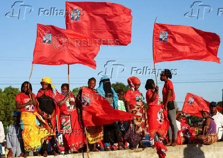 Mozambique opposition party Frelimo holds final rally ahead of election