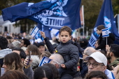 Rally in Paris for Israeli hostages held in Gaza