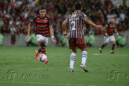 Partida vlida pelo Campeonato Brasileiro 2024 entre Flamengo e Fluminense