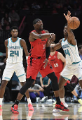 NBA: Miami Heat at Charlotte Hornets