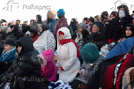 Annual Indigenous Peoples Thanksgiving Sunrise Gathering Ceremony on Alcatraz Island