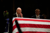 The casket of Jimmy Carter lies in state in Washington