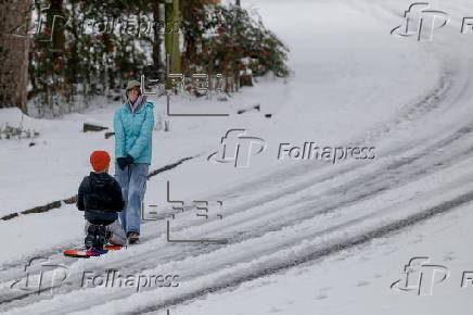 Snow and winter weather in Georgia