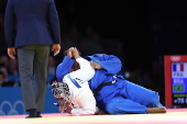 Semifinal do jud feminino +78kg nas Olimpadas de Paris 2024