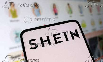 FILE PHOTO: Illustration shows Shein logo