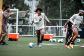 treino aberto do corinthians no ct joaquim grava