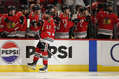 NHL: San Jose Sharks at Chicago Blackhawks