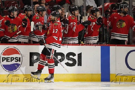 NHL: San Jose Sharks at Chicago Blackhawks