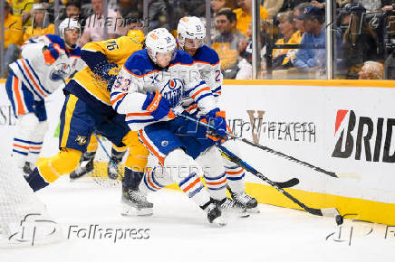 NHL: Edmonton Oilers at Nashville Predators