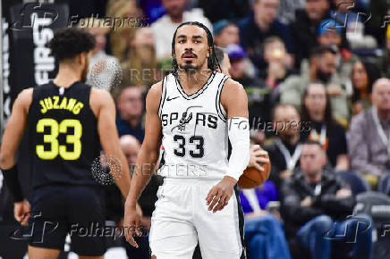 NBA: San Antonio Spurs at Utah Jazz