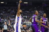 NBA: Philadelphia 76ers at Sacramento Kings