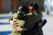 Funeral of Mexican immigration agent in Ciudad Juarez