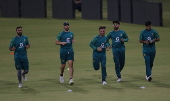 T20 Series - Pakistand and New Zealand training session in Lahore