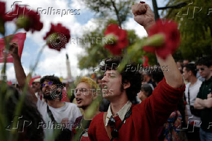 Portugal's Carnation Revolution 50th anniversary, in Lisbon