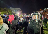 Police try to break up protests at Ohio State in Columbus
