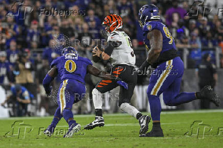 NFL: Cincinnati Bengals at Baltimore Ravens