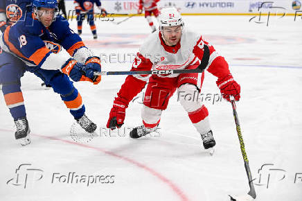 NHL: Detroit Red Wings at New York Islanders