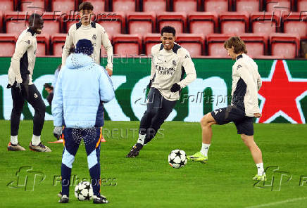 Champions League - Real Madrid Training