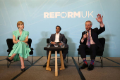 Britain's Reform UK party campaign event in London