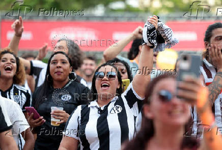 Copa Libertadores - Fans gather in Brazil to watch the Libertadores Final