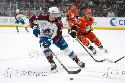 NHL: Colorado Avalanche at Anaheim Ducks