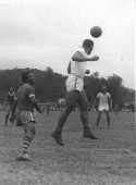 Futebol: o jogador Zizinho durante