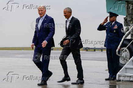 U.S. President Joe Biden visits New York