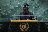 FILE PHOTO: Nigeria's President Bola Ahmed Tinubu addresses the 78th Session of the U.N. General Assembly in New York