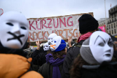 Protest against budget cuts in the culture sector in Berlin